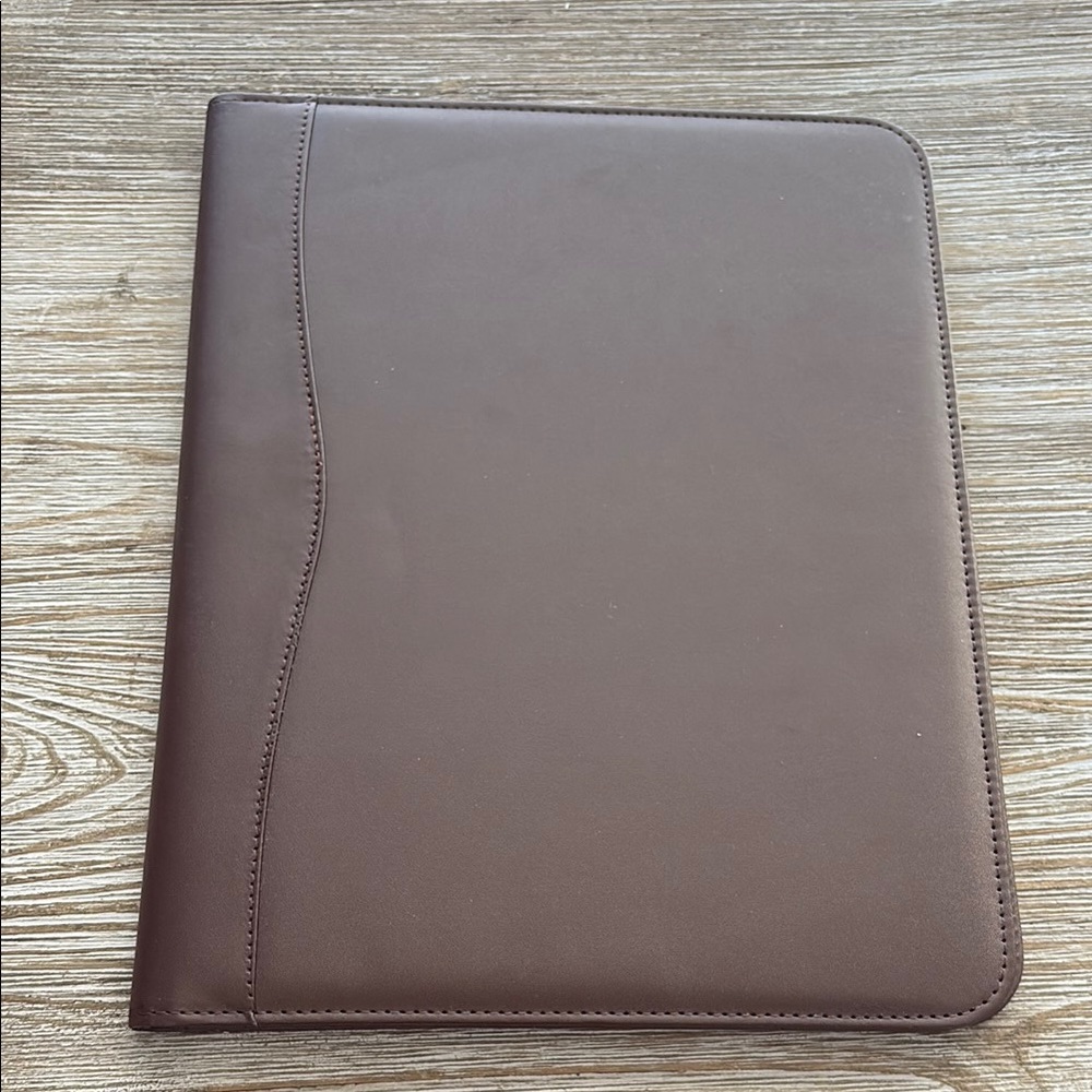 Brown Leather Portfolio